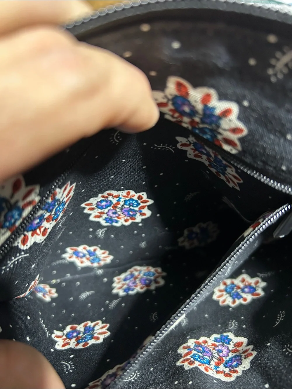 Vera Bradley Black Quilted Crossbody Bag - Women's Shoulder Bag
